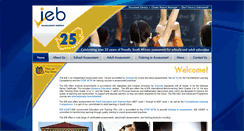 Desktop Screenshot of ieb.co.za
